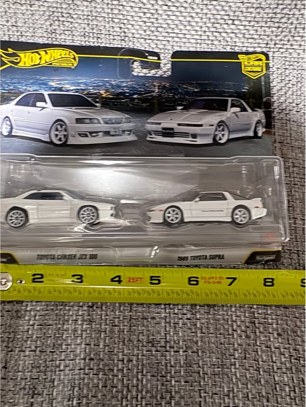 Hot Wheels Premium Car Culture 2-Pack white Toyota Chaser JZX 100 1989 Toyota S